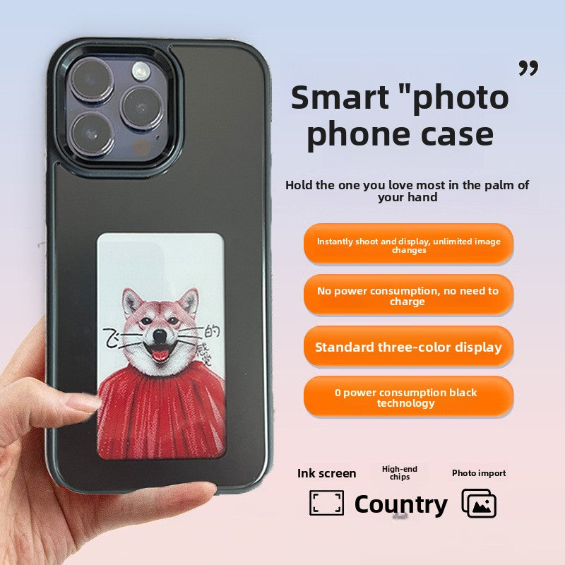 Inkora E-Ink Screen Phone Case iPhone 13-15