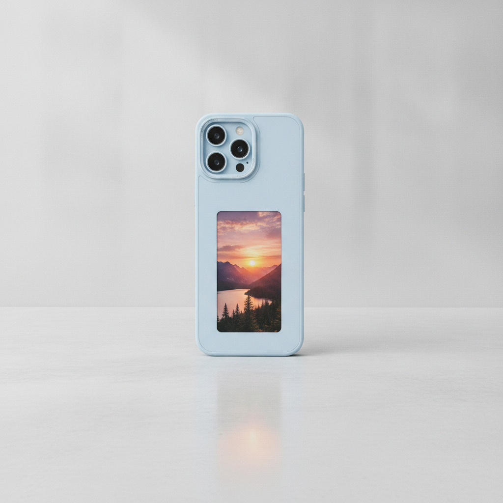 Inkora E-Ink Screen Phone Case iPhone 13-15
