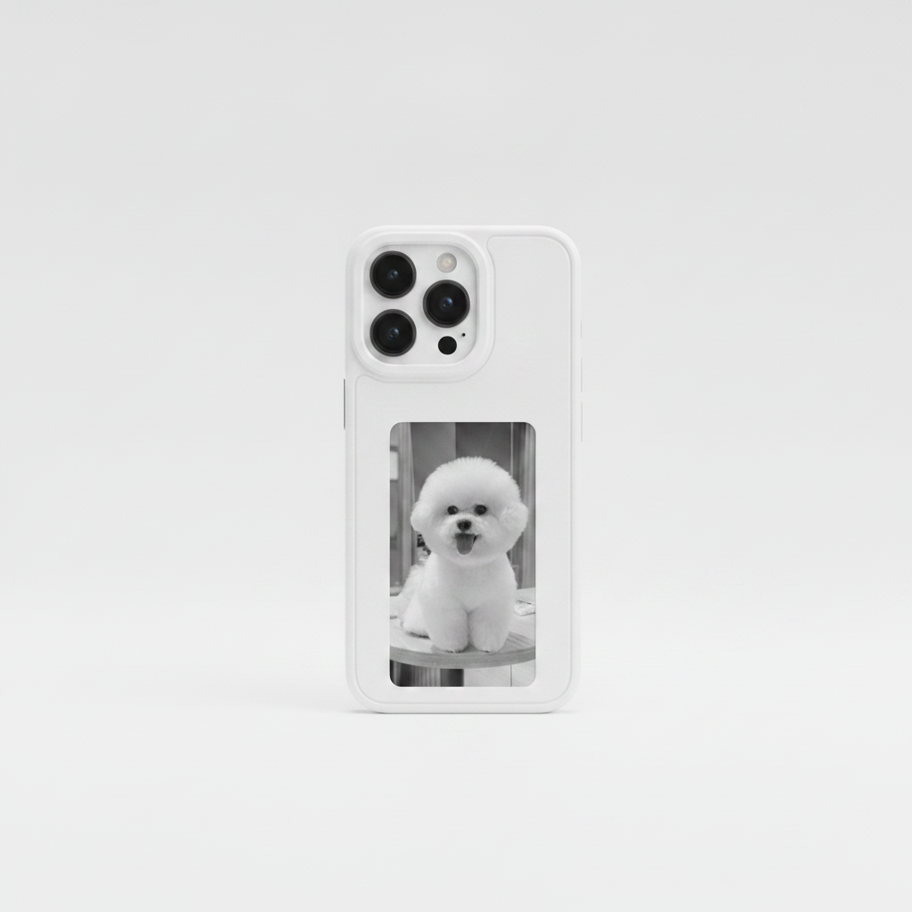 Inkora E-Ink Screen Phone Case iPhone 13-15